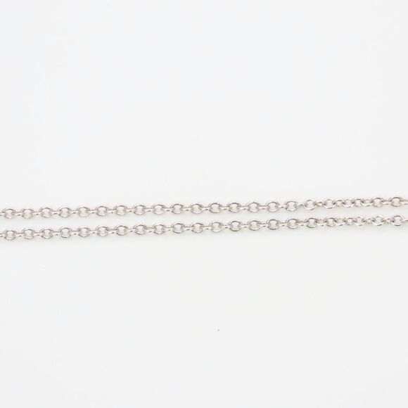 TIFFANY & CO. White Gold Diamond Necklace - Picture 7 of 10